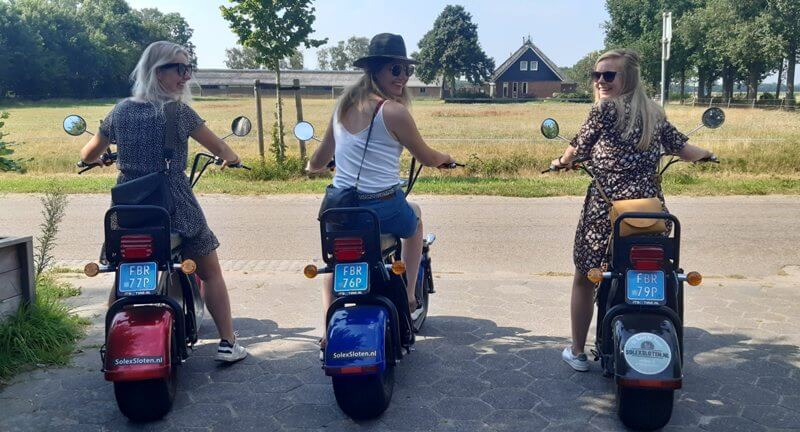 Elektrische scooter verhuur Friesland